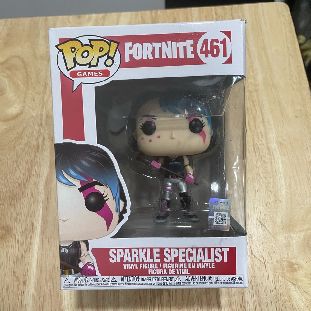Sparkle Specialist Fortnite Pop Funko Number 461